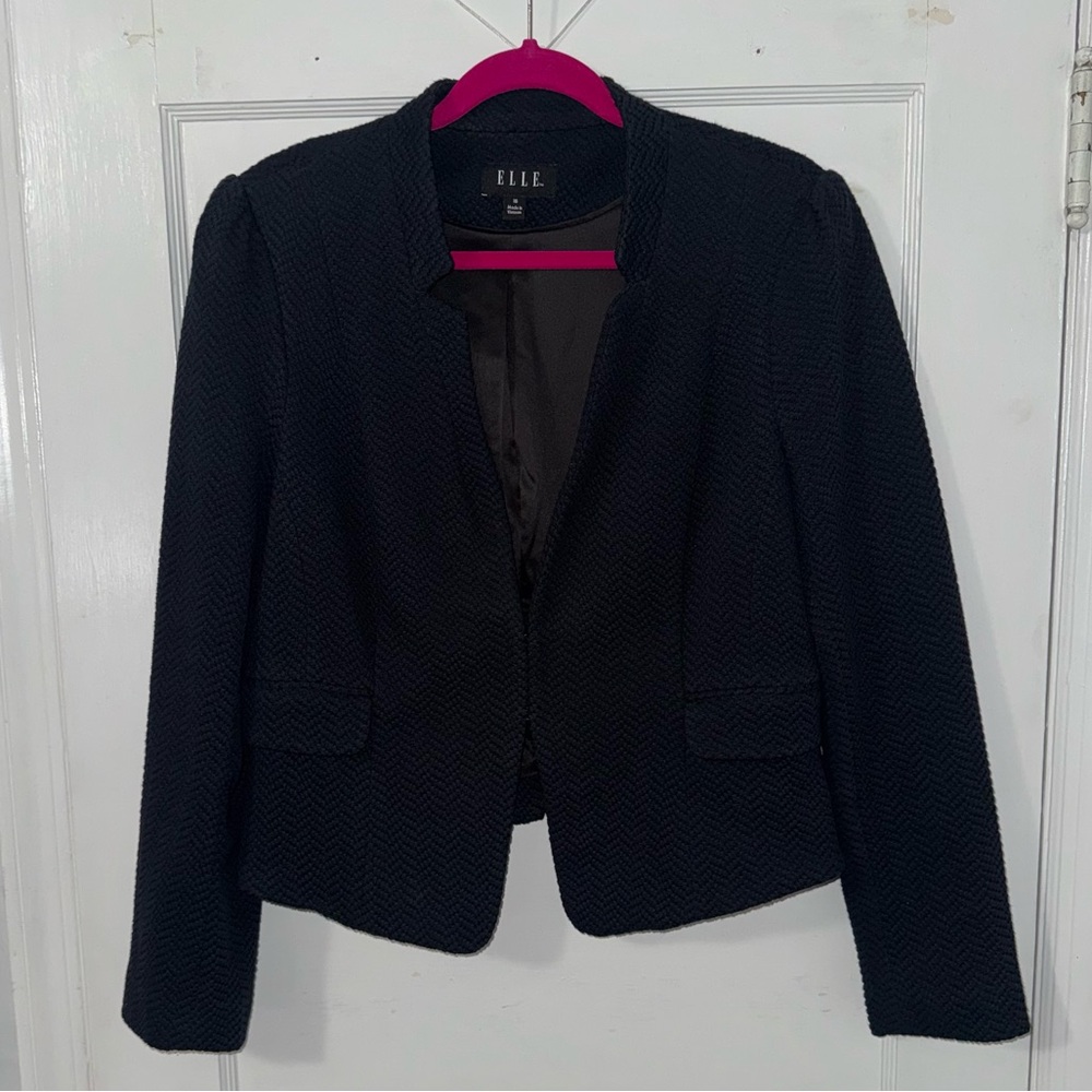 Elle Women's Black Jacket Blazer